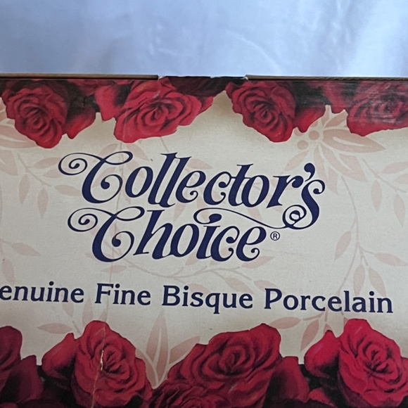 Collectors choice Rare Vintage fine Bisque Porcelain Doll Limited Edition 22” - Picture 5 of 11